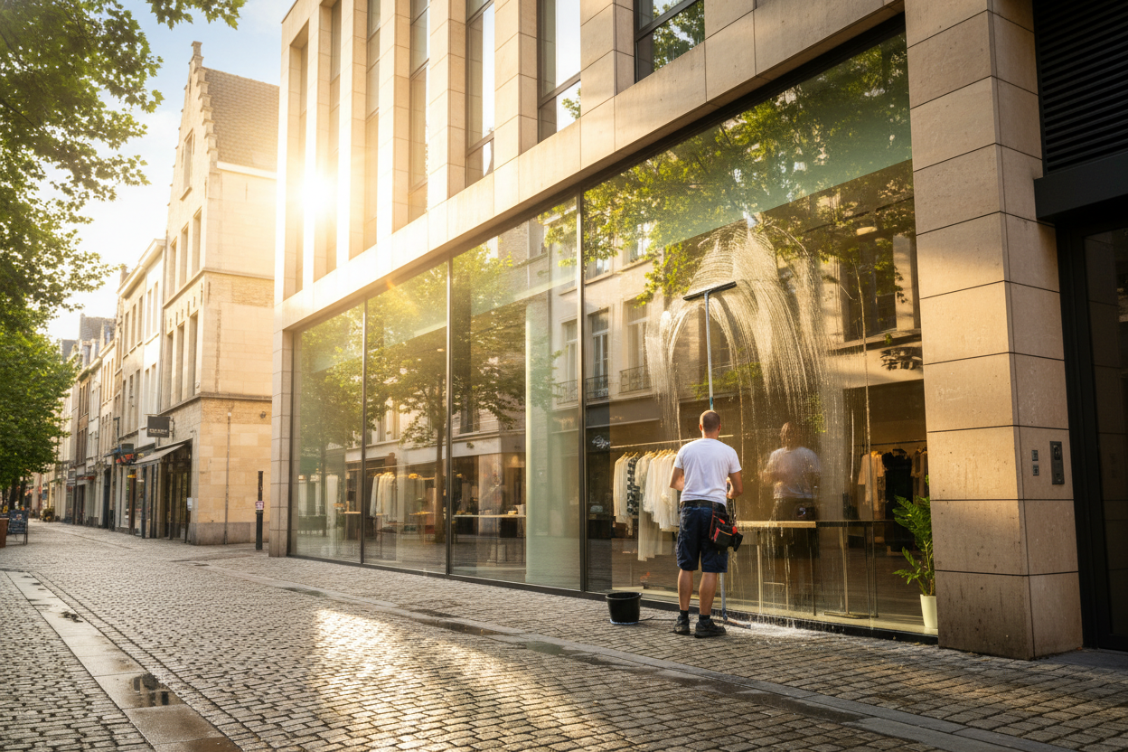 Ruitenwassen handelszaak Antwerpen